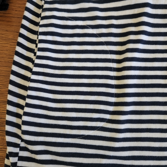 NWT Splendid X Gray Malin Seaside Stripe T Shirt Dress with Pockets 100%… - Picture 8 of 14